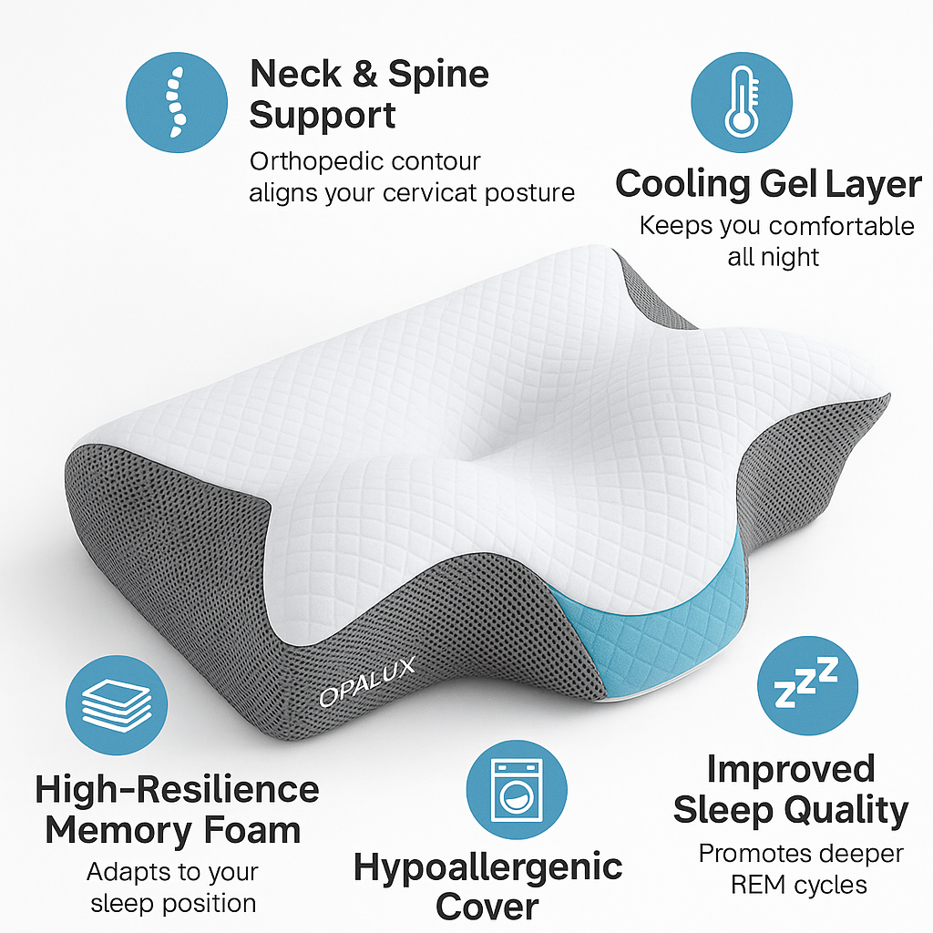 Opalux Drift Align™ Pillow