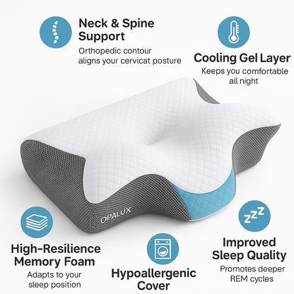 Opalux Drift Align™ Pillow