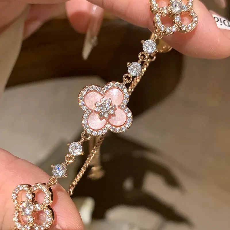Rosé Fleur Harmony Bracelet