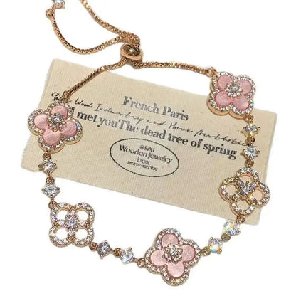 Rosé Fleur Harmony Bracelet