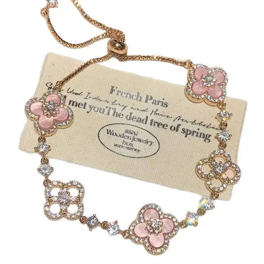 Rosé Fleur Harmony Bracelet