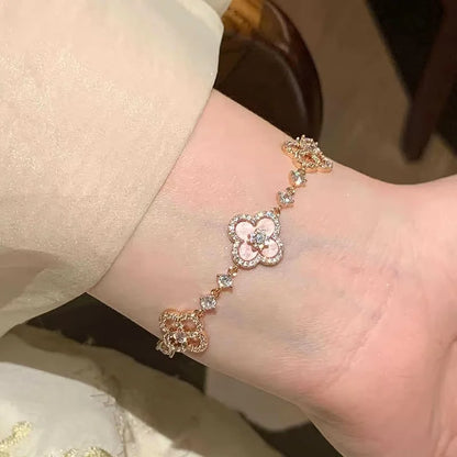 Rosé Fleur Harmony Bracelet