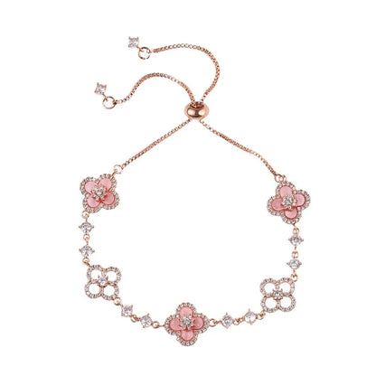 Rosé Fleur Harmony Bracelet
