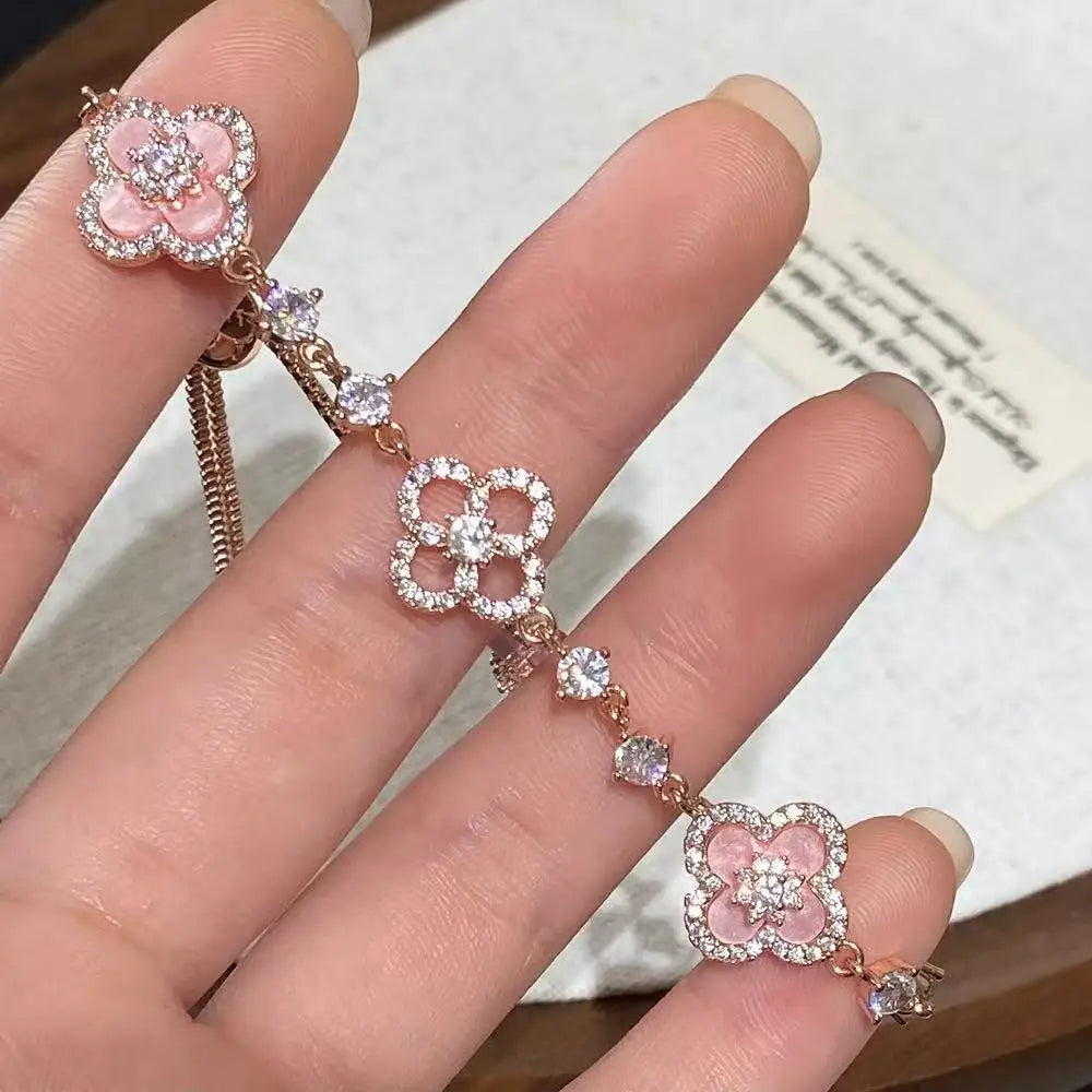 Rosé Fleur Harmony Bracelet