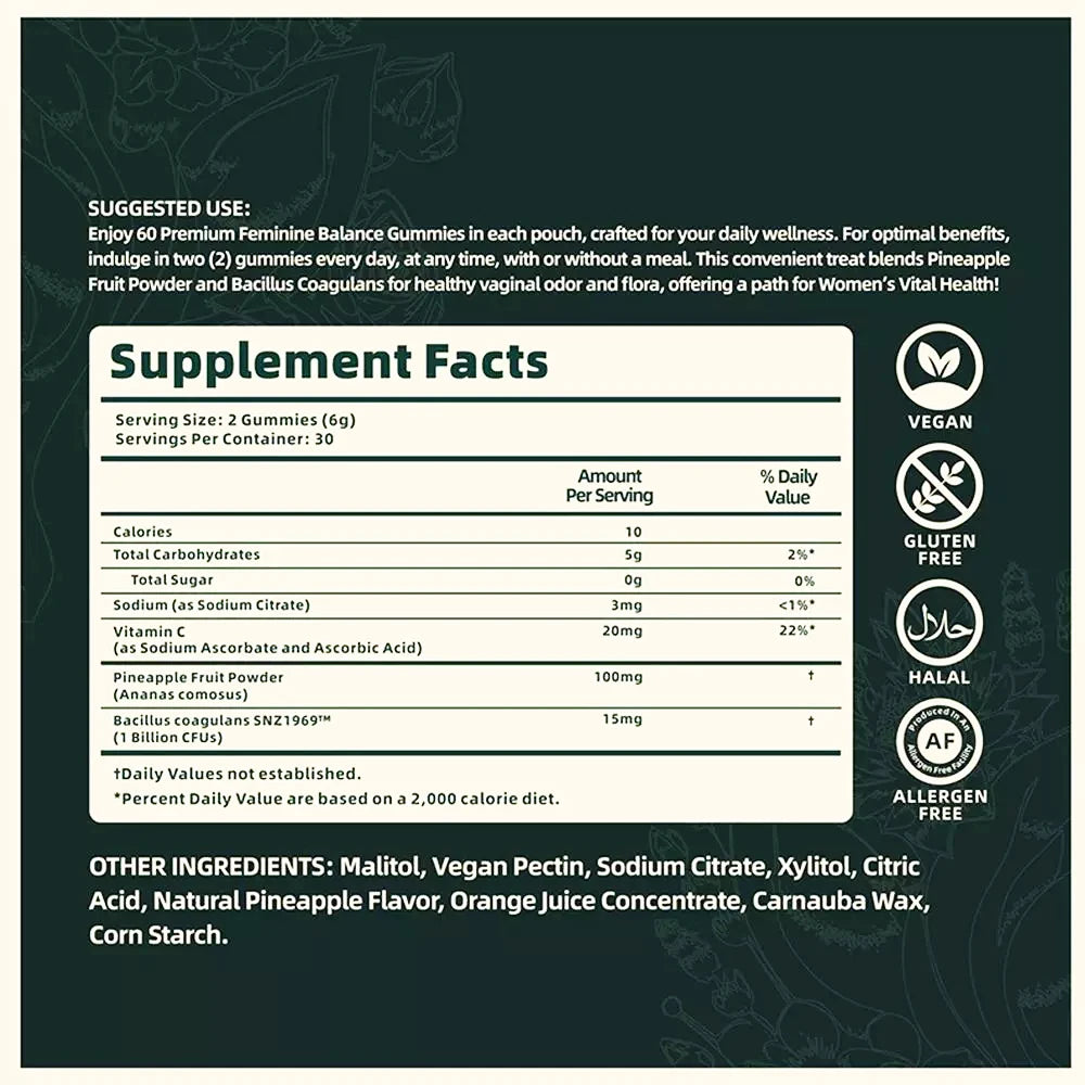 Vital Femme Balance Gummies