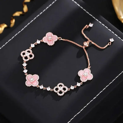 Rosé Fleur Harmony Bracelet