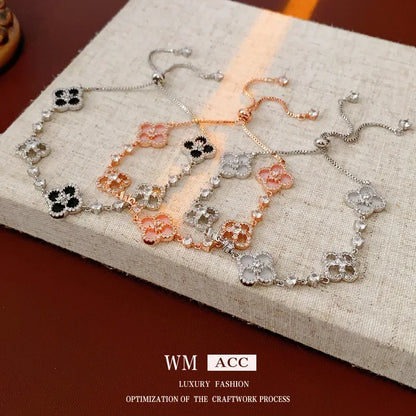 Rosé Fleur Harmony Bracelet