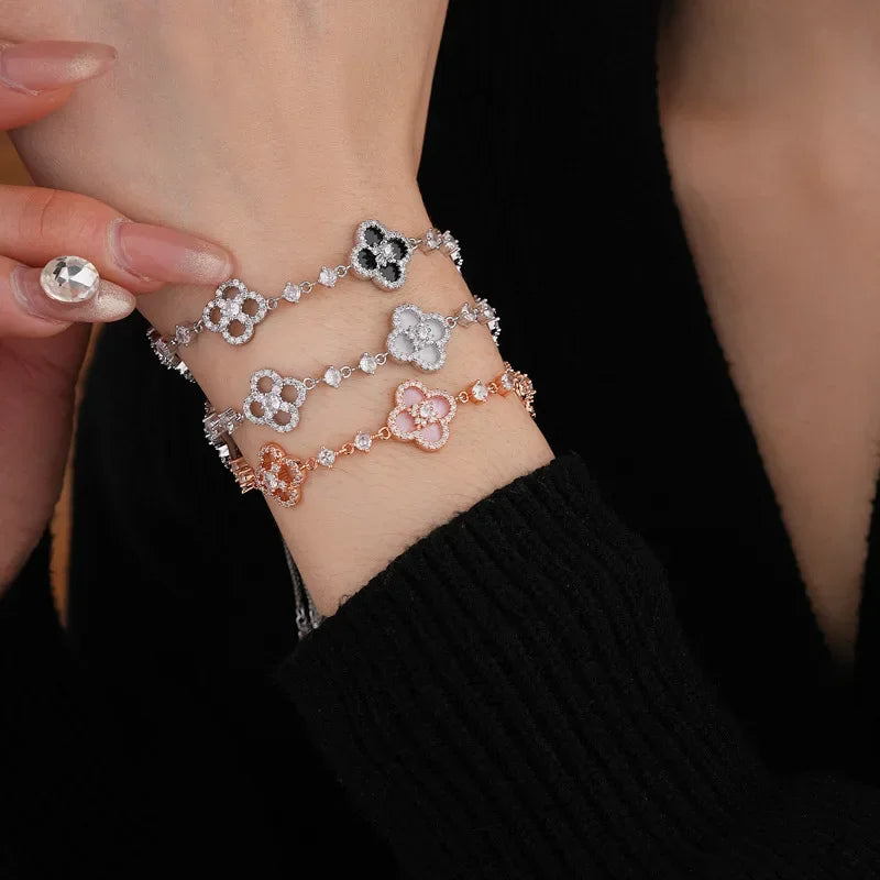 Rosé Fleur Harmony Bracelet