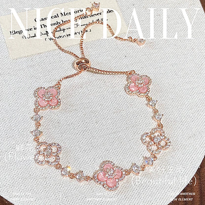 Rosé Fleur Harmony Bracelet