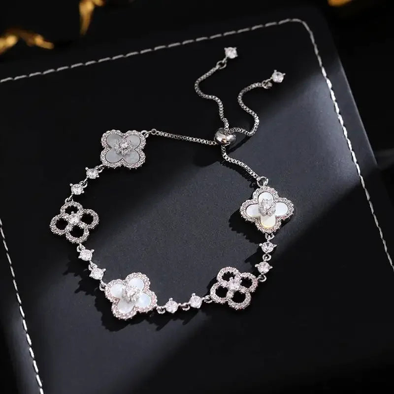 Rosé Fleur Harmony Bracelet